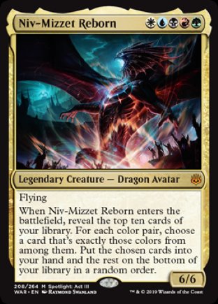 Niv-Mizzet Reborn | War of the Spark