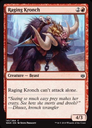 Raging Kronch | War of the Spark