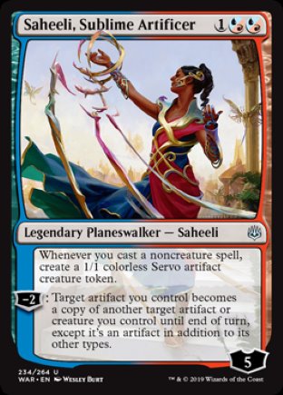 Saheeli, Sublime Artificer | War of the Spark