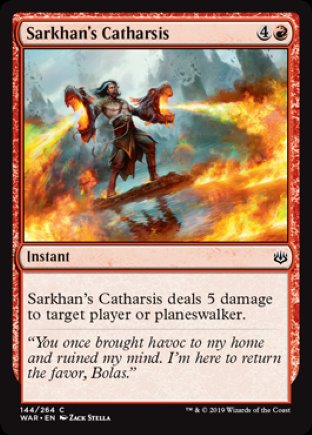 Sarkhan’s Catharsis | War of the Spark