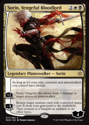 Sorin, Vengeful Bloodlord | War of the Spark