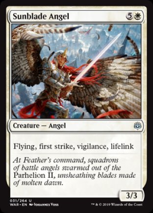 Sunblade Angel | War of the Spark