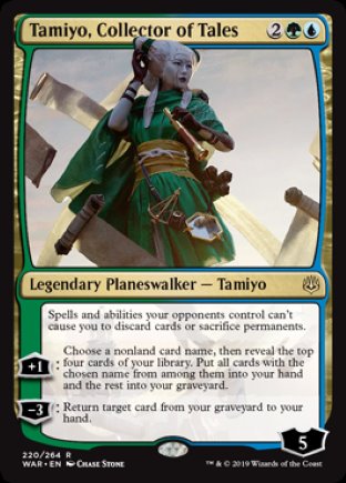 Tamiyo, Collector of Tales | War of the Spark