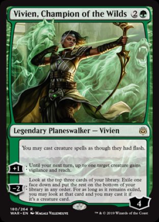 Vivien, Champion of the Wilds | War of the Spark