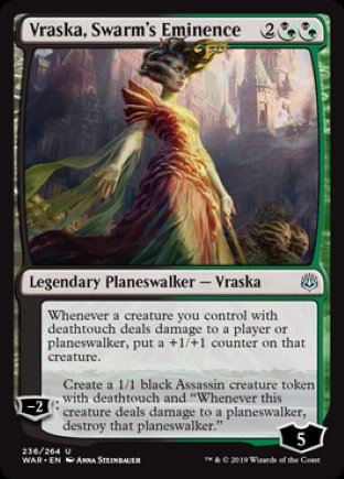 Vraska, Swarm’s Eminence | War of the Spark