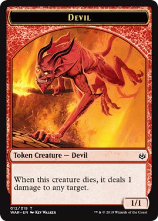 Devil token | War of the Spark