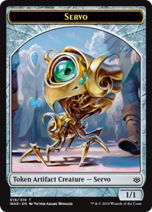 Servo token | War of the Spark