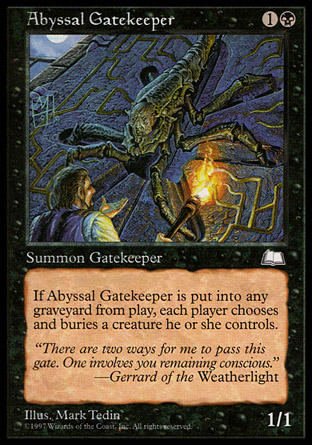 Abyssal Gatekeeper | Weatherlight