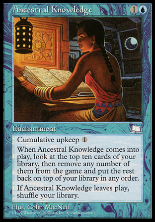 Ancestral Knowledge | Weatherlight