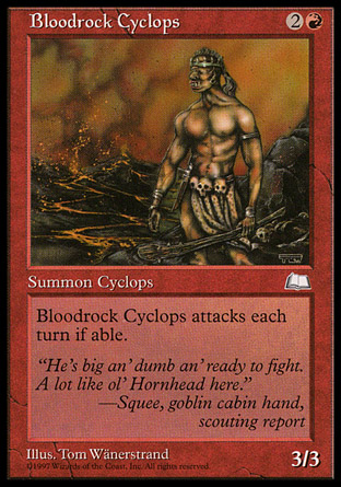 Bloodrock Cyclops | Weatherlight