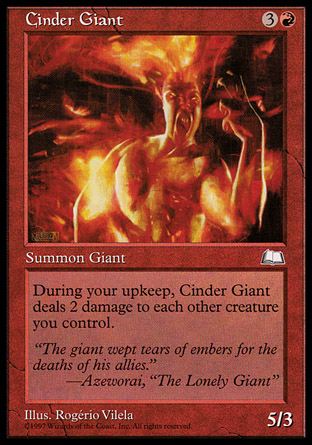 Cinder Giant | Weatherlight