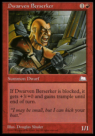 Dwarven Berserker | Weatherlight