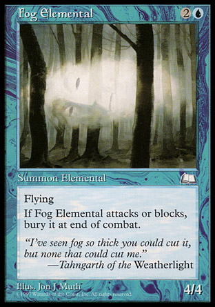 Fog Elemental | Weatherlight
