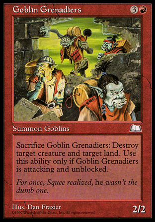 Goblin Grenadiers | Weatherlight