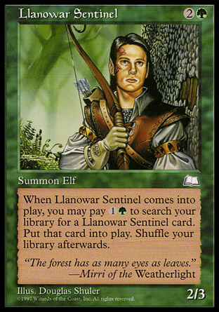 Llanowar Sentinel | Weatherlight