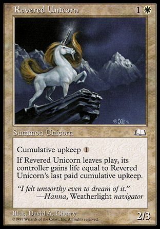 Revered Unicorn | Weatherlight