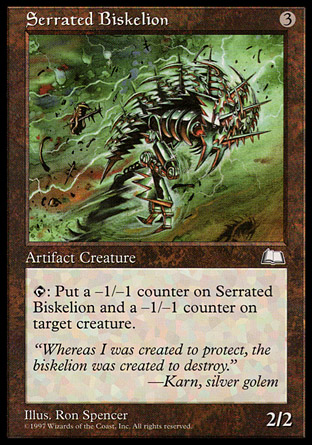 Serrated Biskelion | Weatherlight