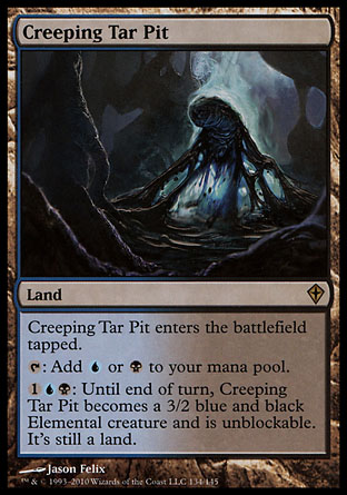 Creeping Tar Pit | Worldwake