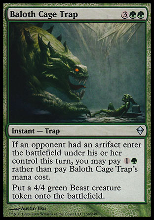 Baloth Cage Trap | Zendikar