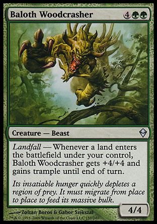 Baloth Woodcrasher | Zendikar