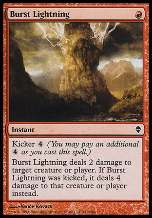 Burst Lightning | Zendikar