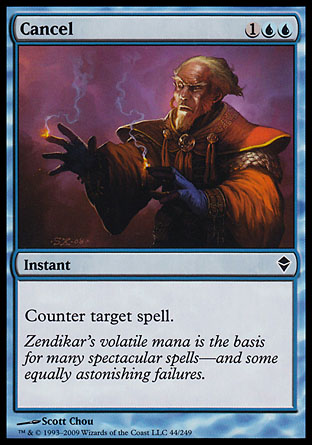 Cancel | Zendikar