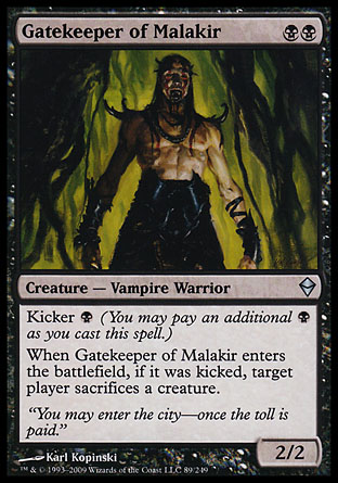 Gatekeeper of Malakir | Zendikar