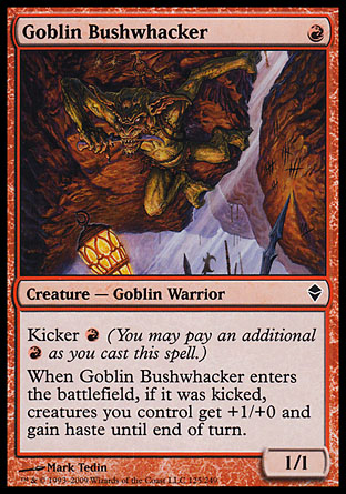 Goblin Bushwhacker | Zendikar