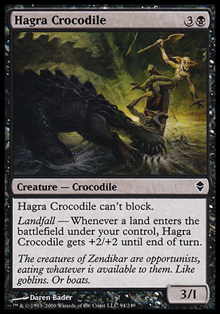 Hagra Crocodile | Zendikar