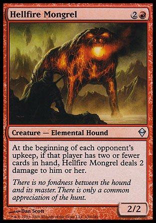 Hellfire Mongrel | Zendikar