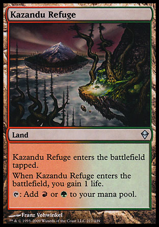 Kazandu Refuge | Zendikar