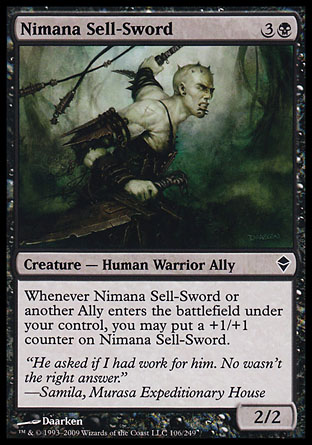 Nimana Sell-Sword | Zendikar