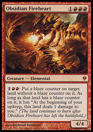 Obsidian Fireheart | Zendikar