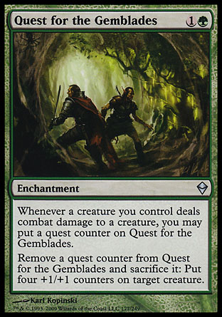Quest for the Gemblades | Zendikar