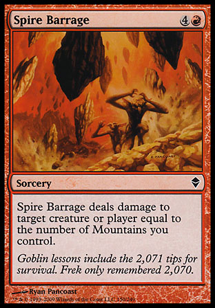 Spire Barrage | Zendikar