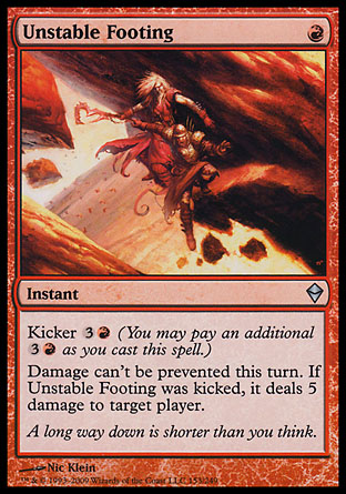 Unstable Footing | Zendikar