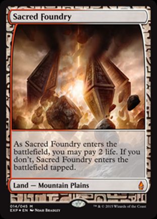 Sacred Foundry | Zendikar Expeditions