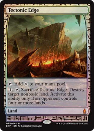 Tectonic Edge | Zendikar Expeditions