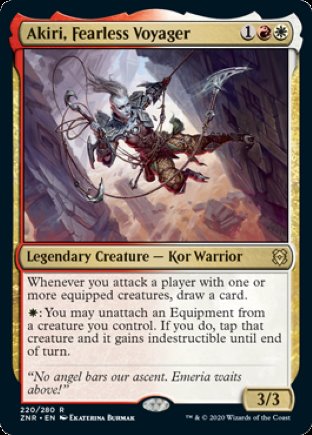 Akiri, Fearless Voyager | Zendikar Rising