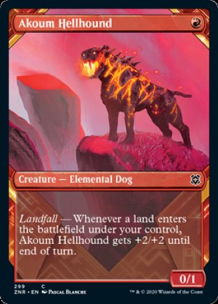 Akoum Hellhound | Zendikar Rising