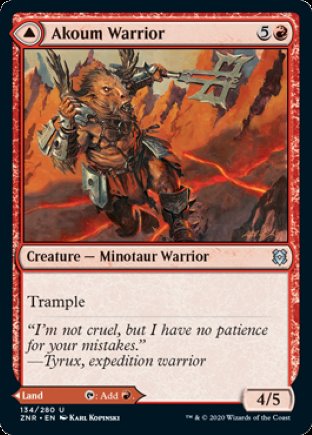 Akoum Warrior | Zendikar Rising