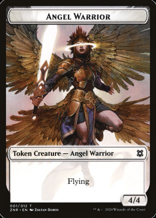 Angel Warrior token | Zendikar Rising