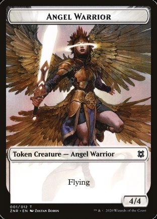 Angel Warrior token | Zendikar Rising