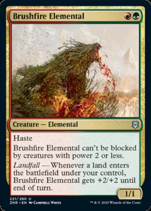 Brushfire Elemental | Zendikar Rising