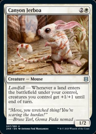 Canyon Jerboa | Zendikar Rising