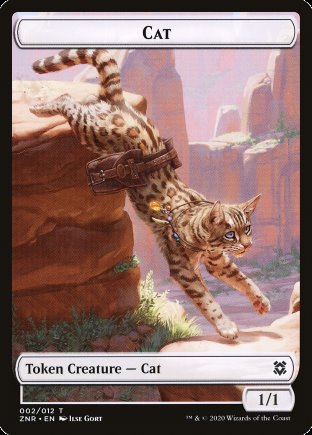 Cat token | Zendikar Rising