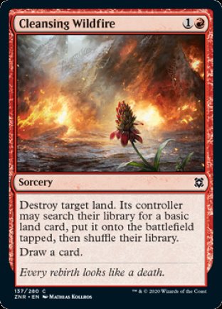 Cleansing Wildfire | Zendikar Rising