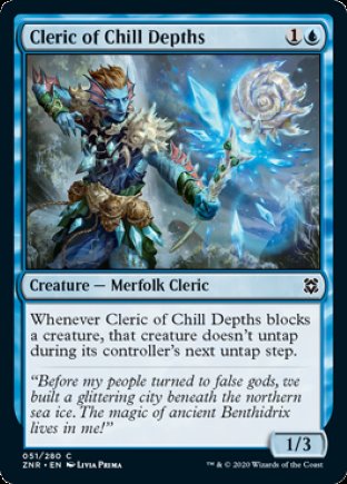 Cleric of Chill Depths | Zendikar Rising