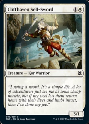 Cliffhaven Sell-Sword | Zendikar Rising