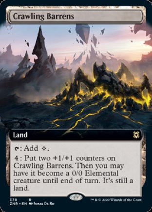 Crawling Barrens | Zendikar Rising